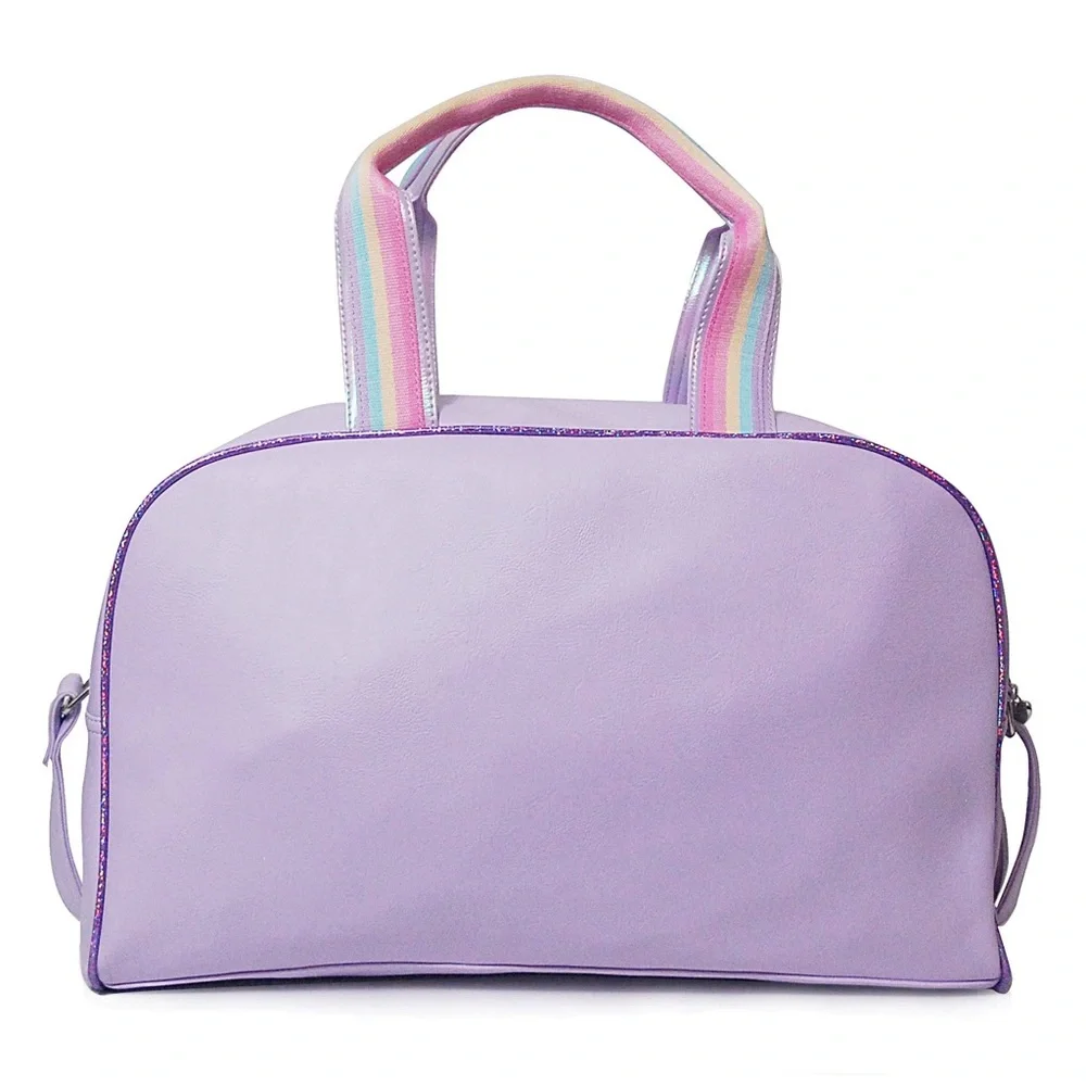 Girl's OMG Accessories Love Tie Dye‎ Duffle Bag - Purple